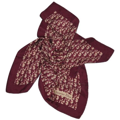 foulard dior monogramme|Christian Dior Foulards vintage .